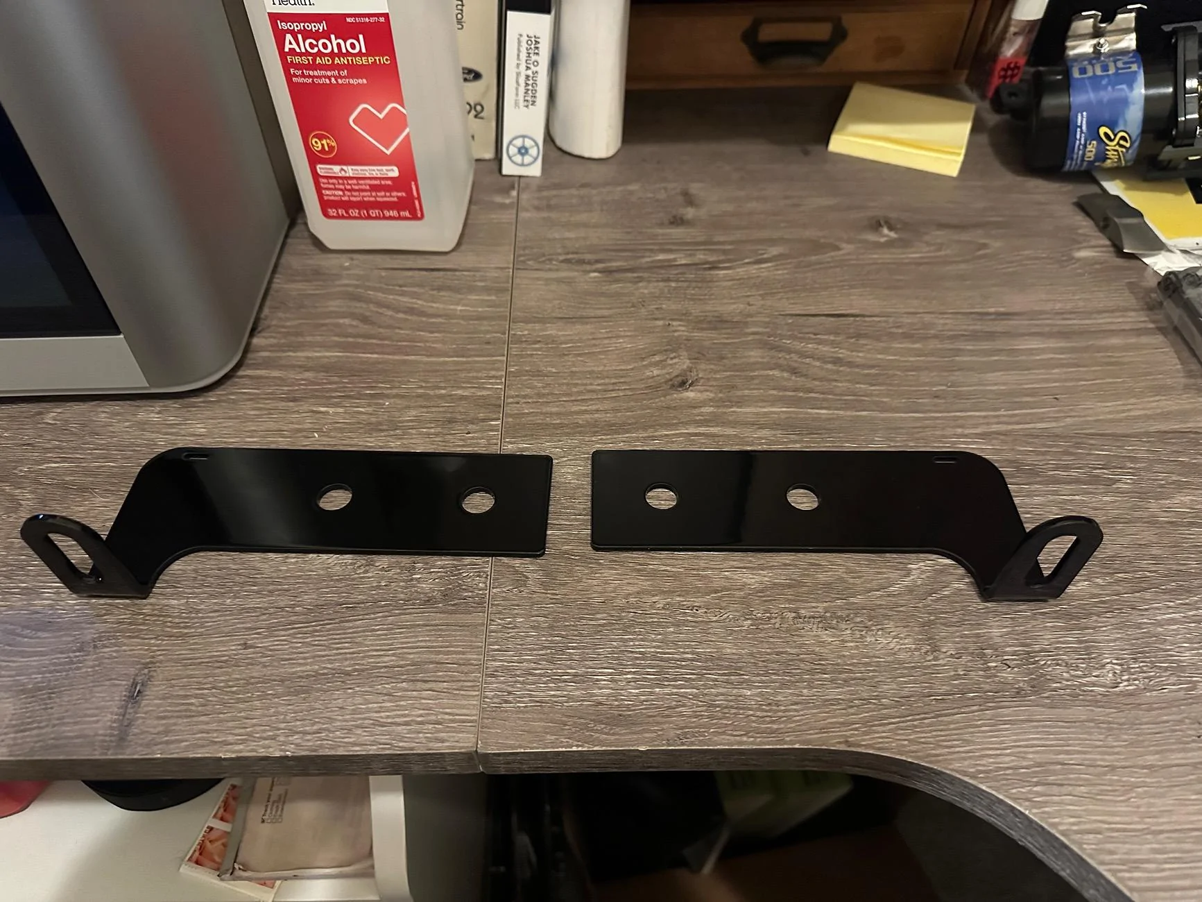 Ford Bronco Rear fog bracket IMG_6099