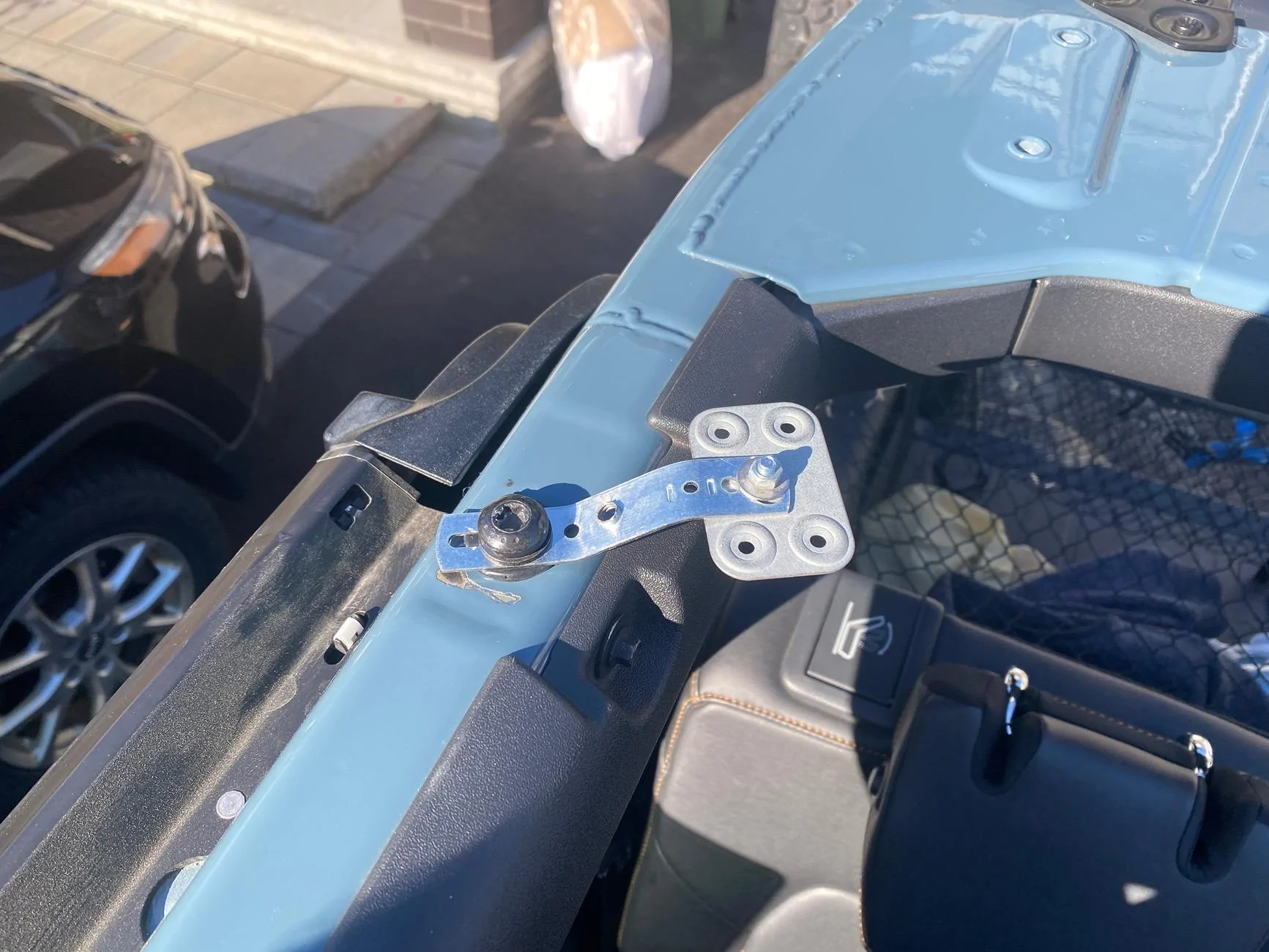 Ford Bronco Drove w/ Front Hard Top Panels Only Bracket