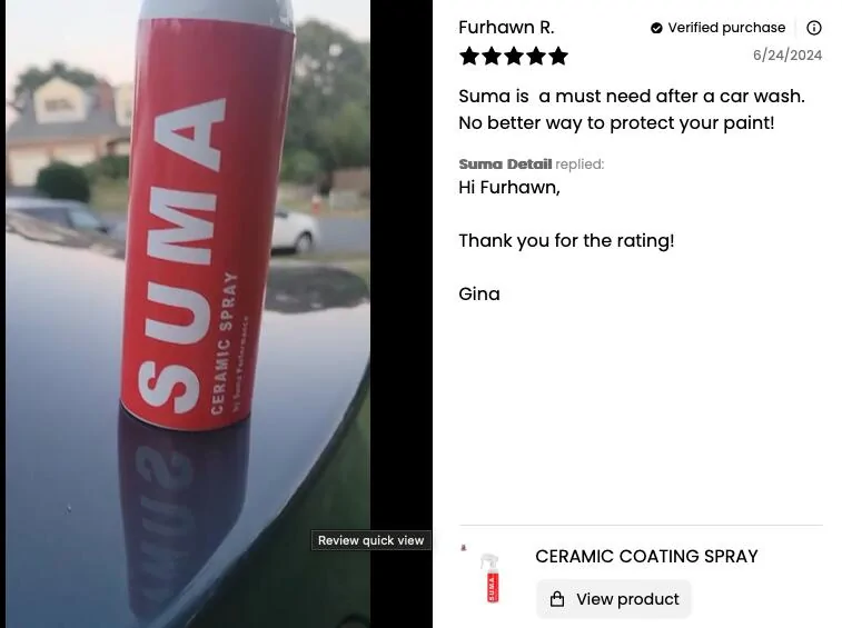 Ford Bronco SUMA Ceramic Coating Spray | Customer's Reviews Screenshot_2024-06-30_at_9.13.25_PM
