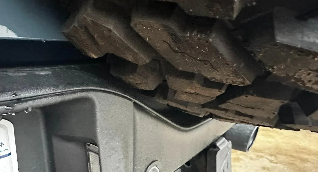 Ford Bronco Interesting Reason for a Body Lift: Clearance For Spare Tire Mount w/ 37's 1719845597808-ec