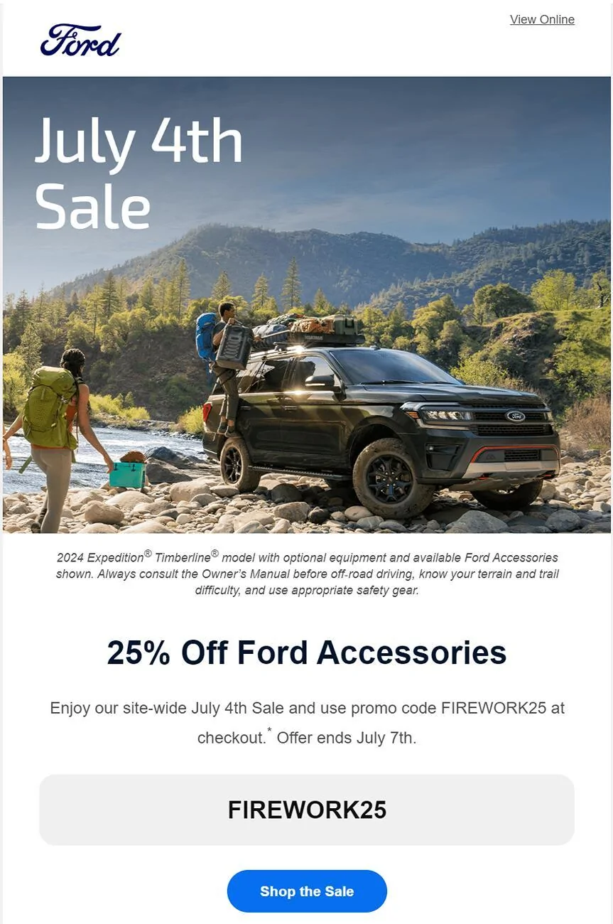 Ford Bronco Ford Accessories 4th of July Sale - 25% Off. What'd you buy? 1719851150170-cj