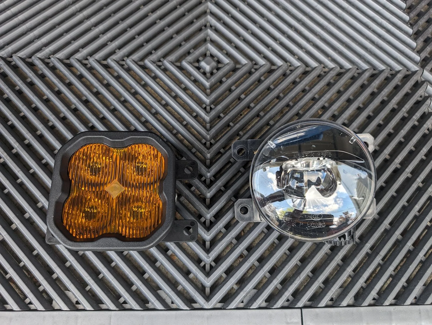 Ford Bronco Capable Bumper Upgraded with Diode Dynamic Fogs and Spots PXL_20240621_210930972
