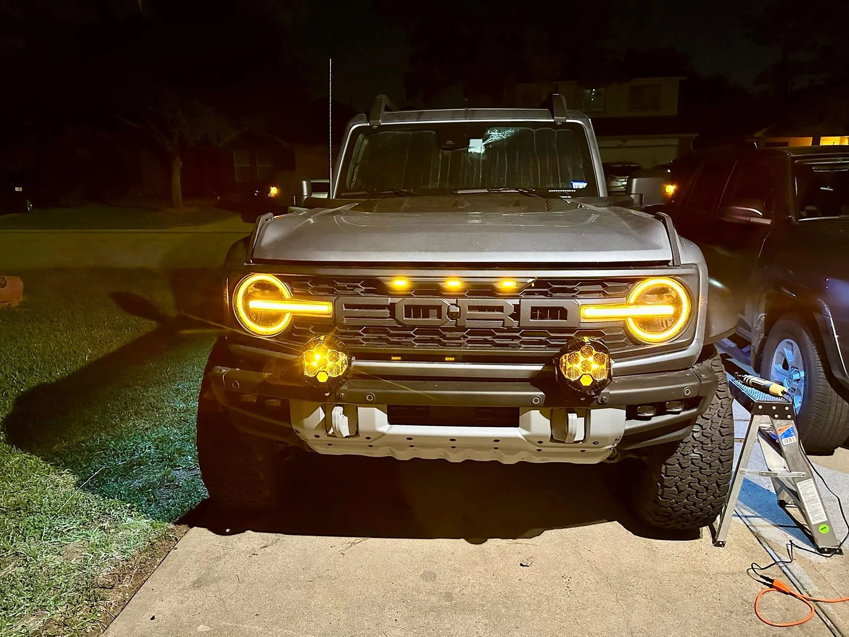 Ford Bronco RTR ProjectX HP.70 Bronco Lights Installed IMG_2410