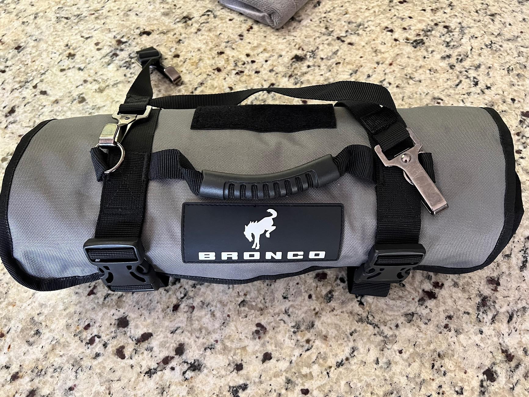 Ford Bronco Bronco Branded Tools Roll-up Kit IMG_2550