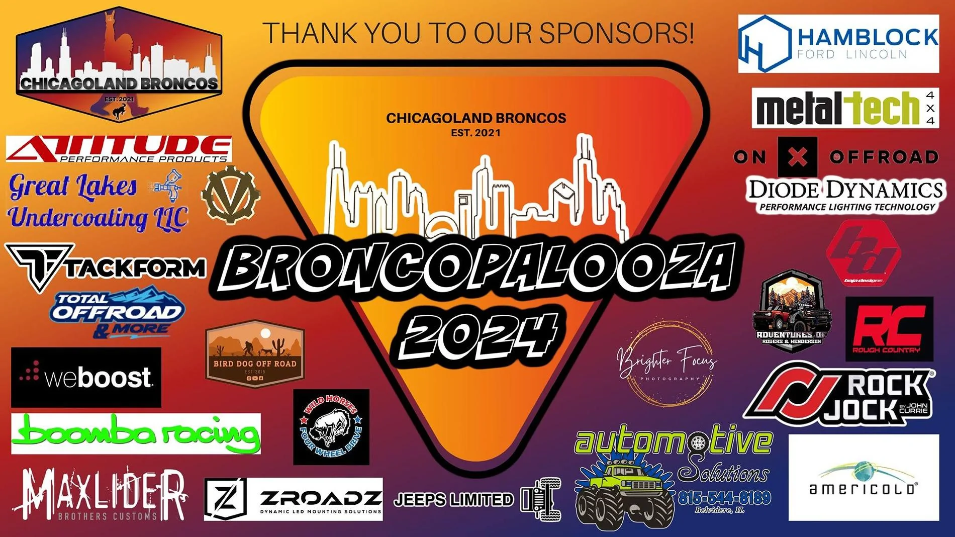 Ford Bronco Northern Illinois broncopalooza2024