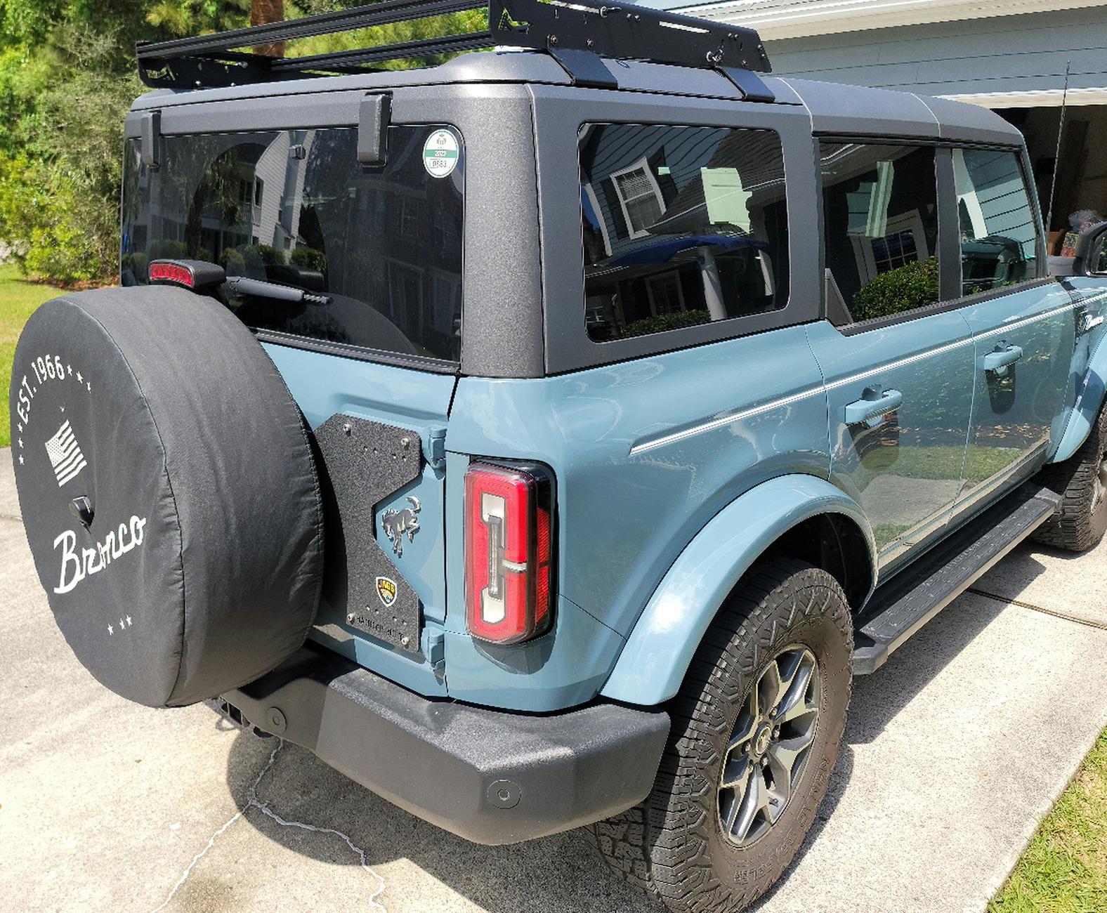 Ford Bronco Spare tire reinforcement 20230422_151200
