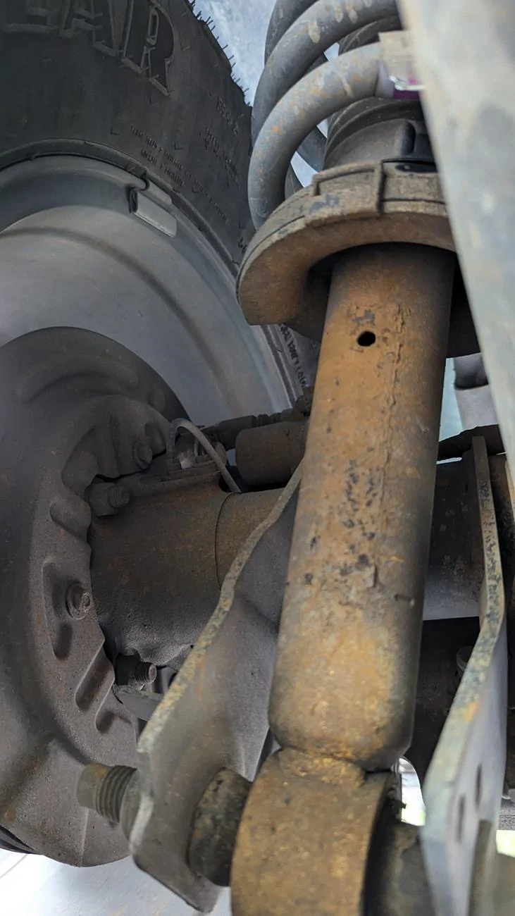 Ford Bronco BILSTEIN SHOCKS Destroyed PXL_20240610_162306250