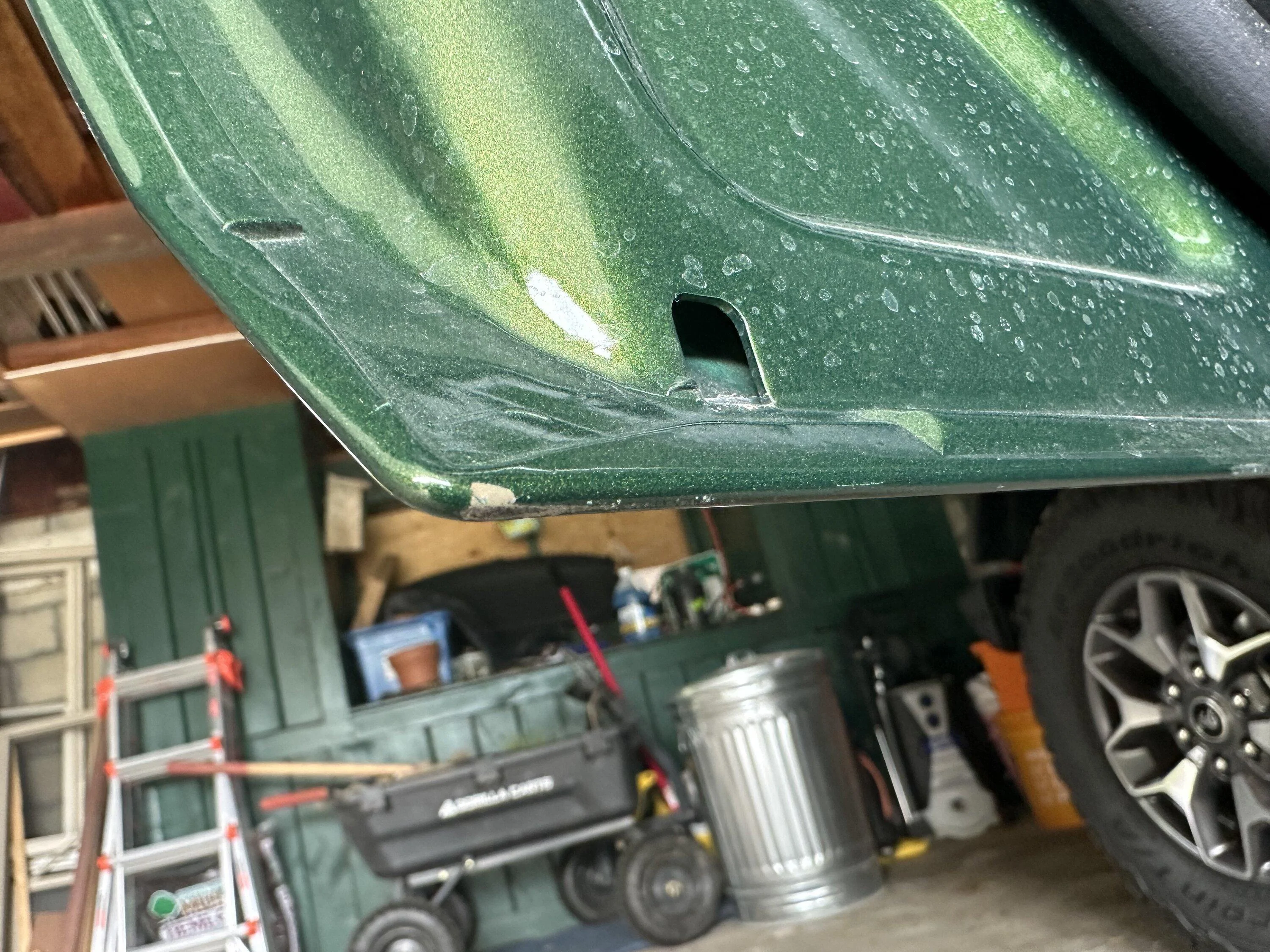 Ford Bronco Driver Door Rubbing on Body Panel IMG_3967