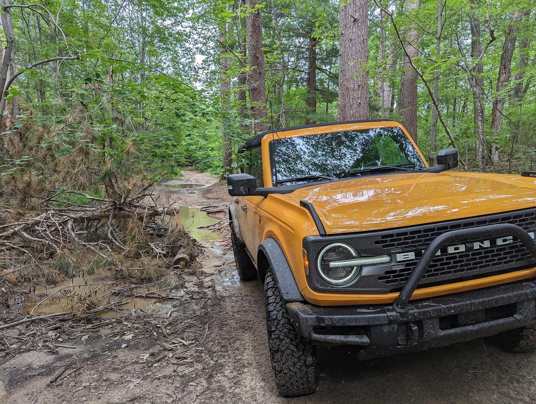 Ford Bronco Iron Range and Spider Lake Trails (MN) trip report bronco4
