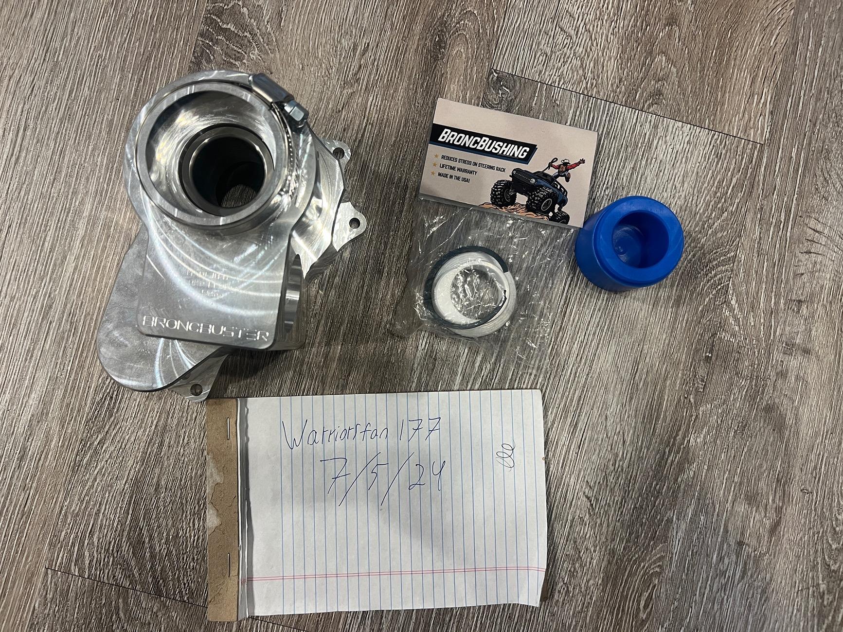 Ford Bronco WTS BroncBuster Billet Housing and Bushing IMG_2141
