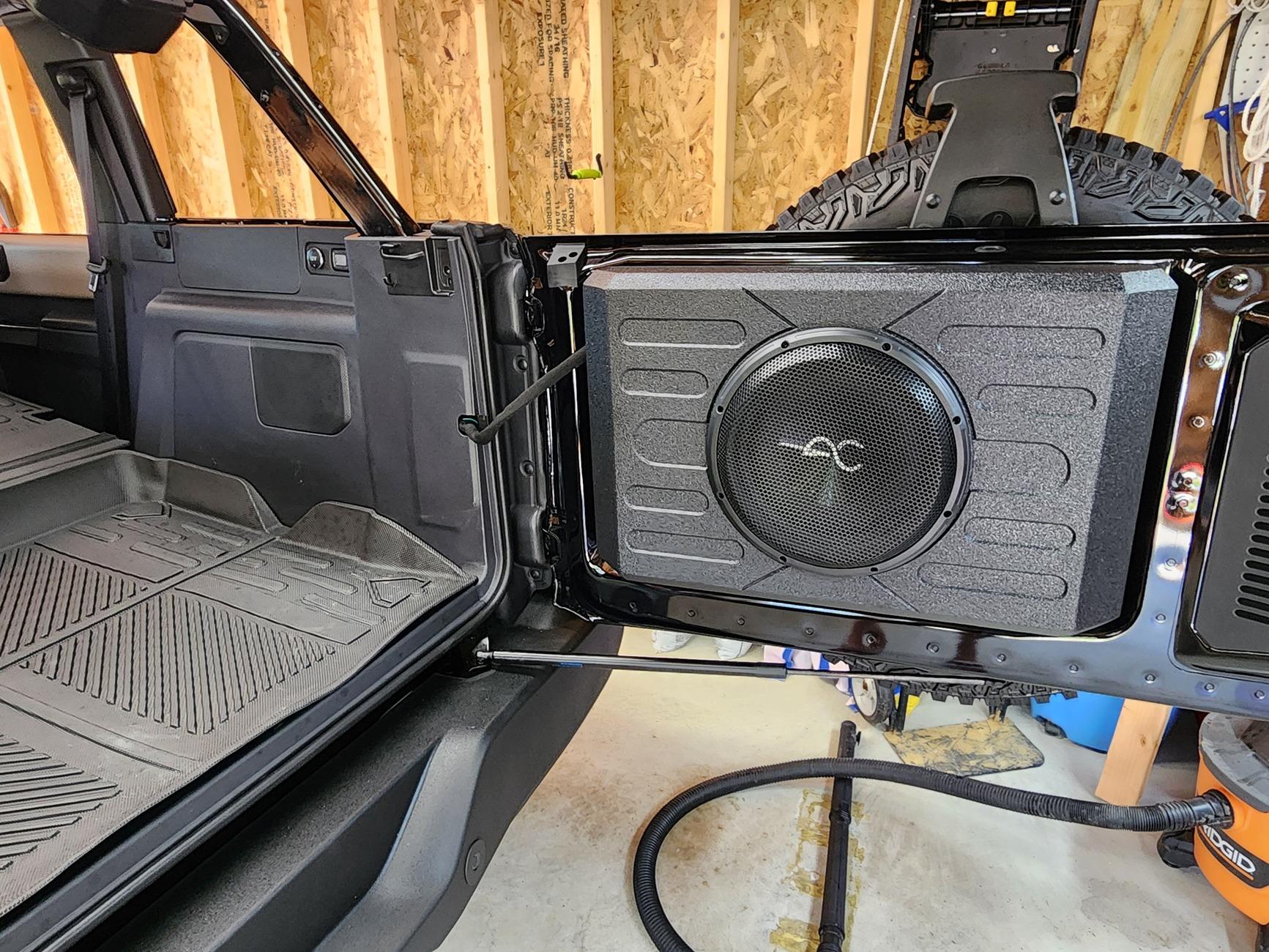 Ford Bronco B&O sub replacement 20240705_111634