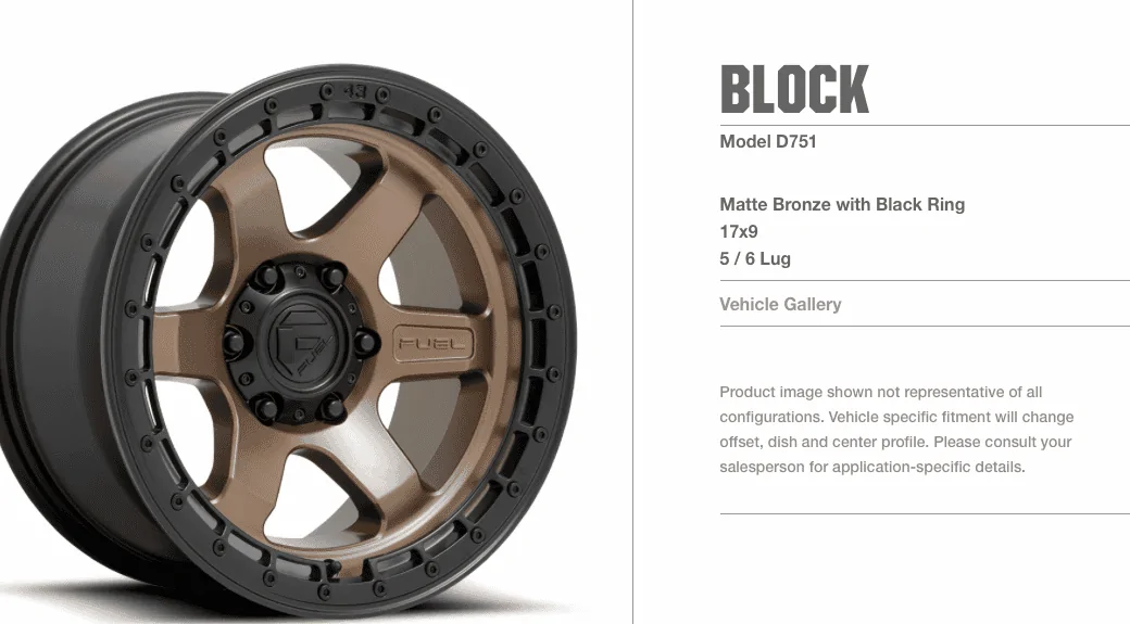 Ford Bronco WHEEL specs-  anything definitive yet? Screen Shot 2020-11-25 at 9.42.48 AM