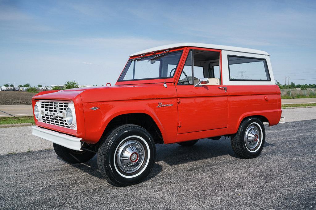 Ford Bronco The color we should have gotten red
