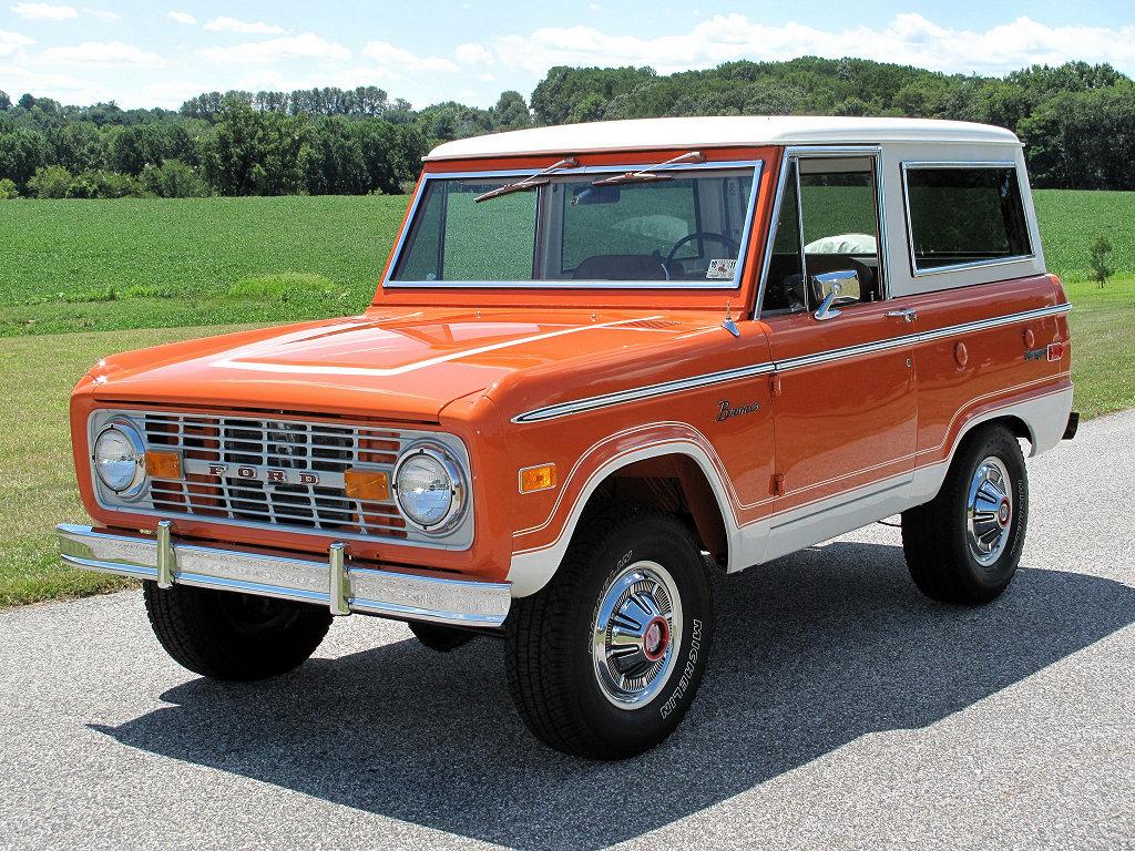 Ford Bronco The color we should have gotten orange