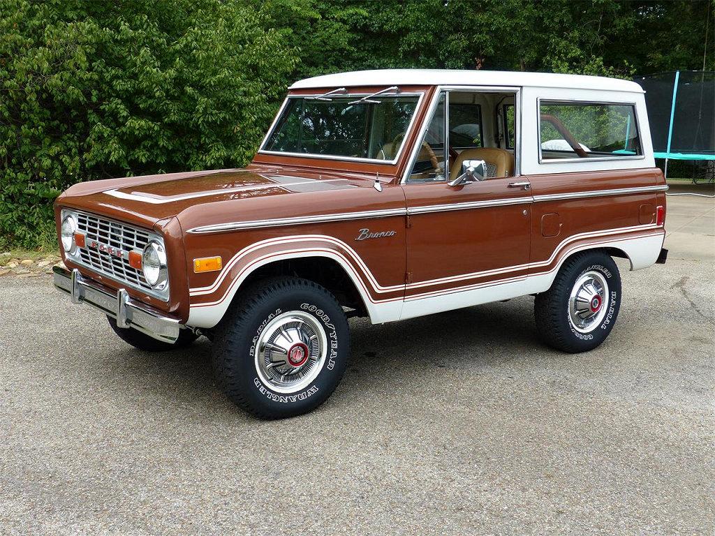 Ford Bronco The color we should have gotten brown