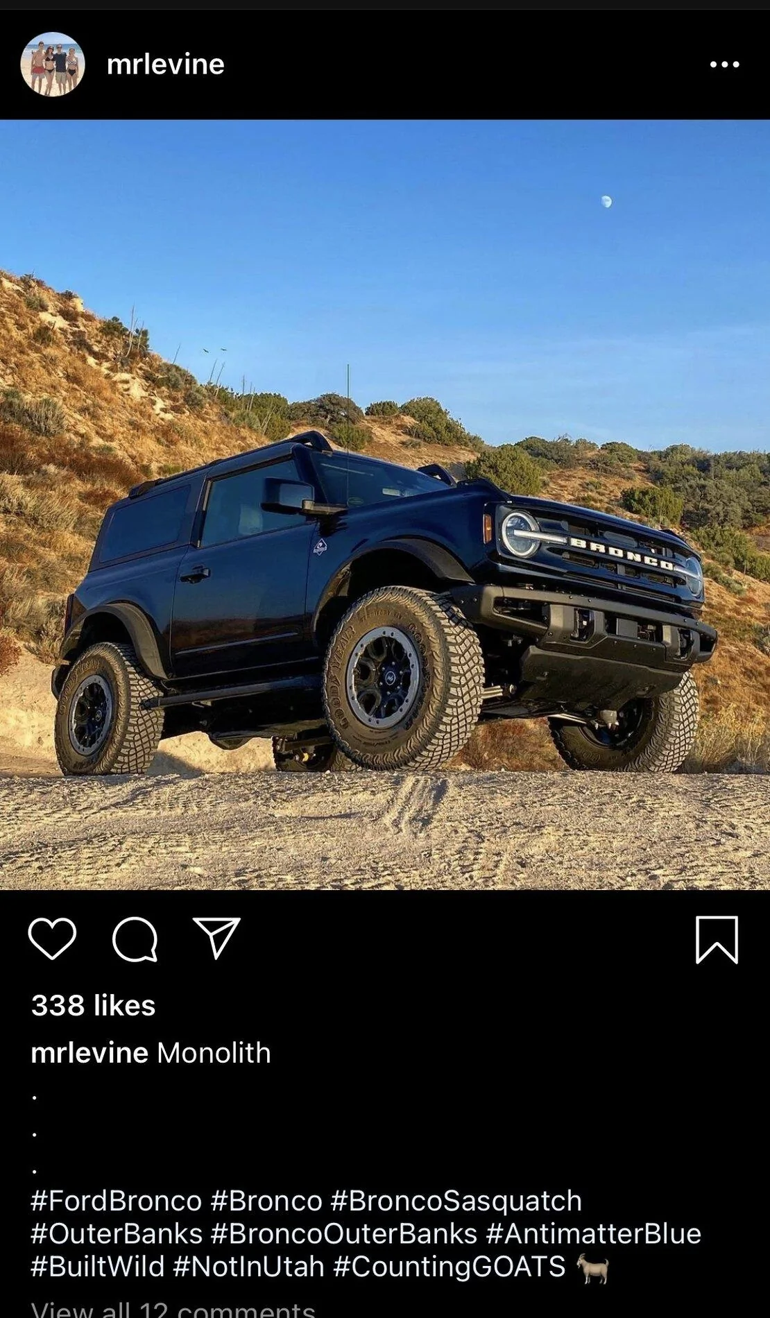 Ford Bronco Antimatter Blue 2-Door Outerbanks Sasquatch 62E3A956-426D-4419-AAE6-A65E27CC30F1
