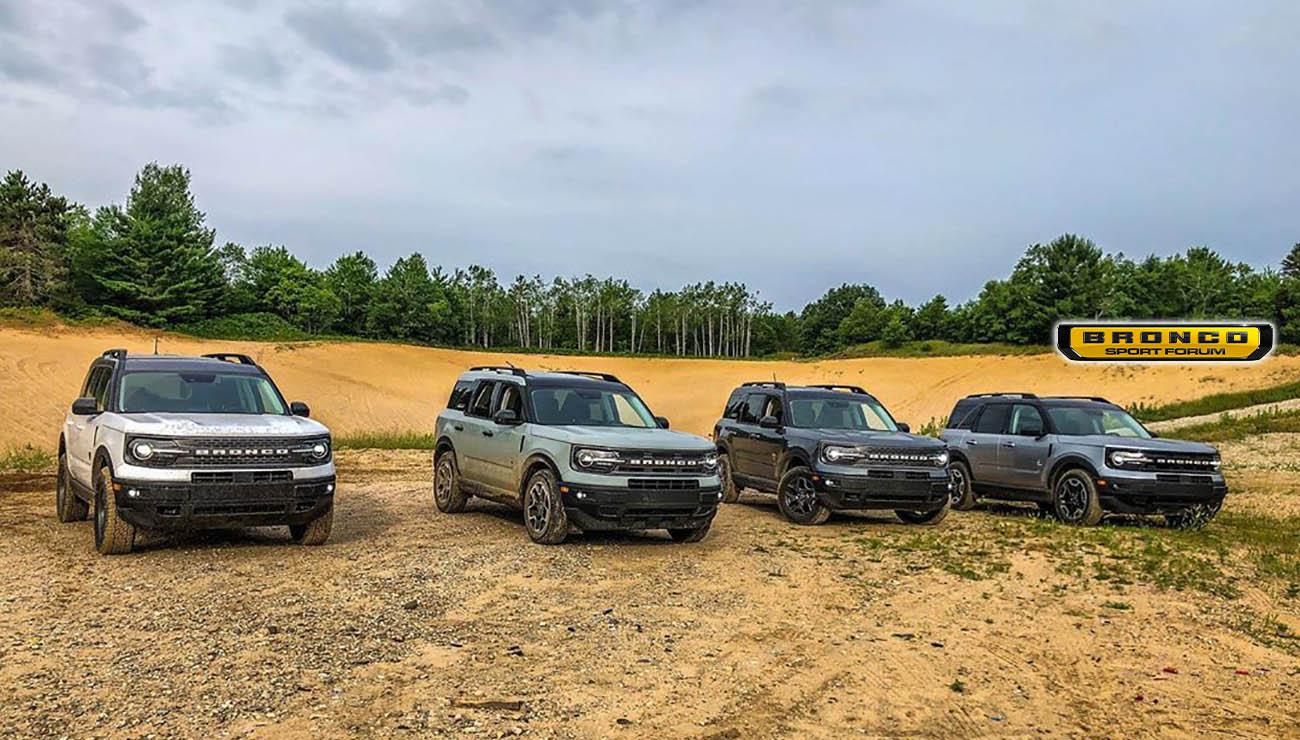 Ford Bronco Cactus Gray vs. Avalanche Gray? 2021 Bronco Sport oxford-white cactus-gray area-51 iconic-silver