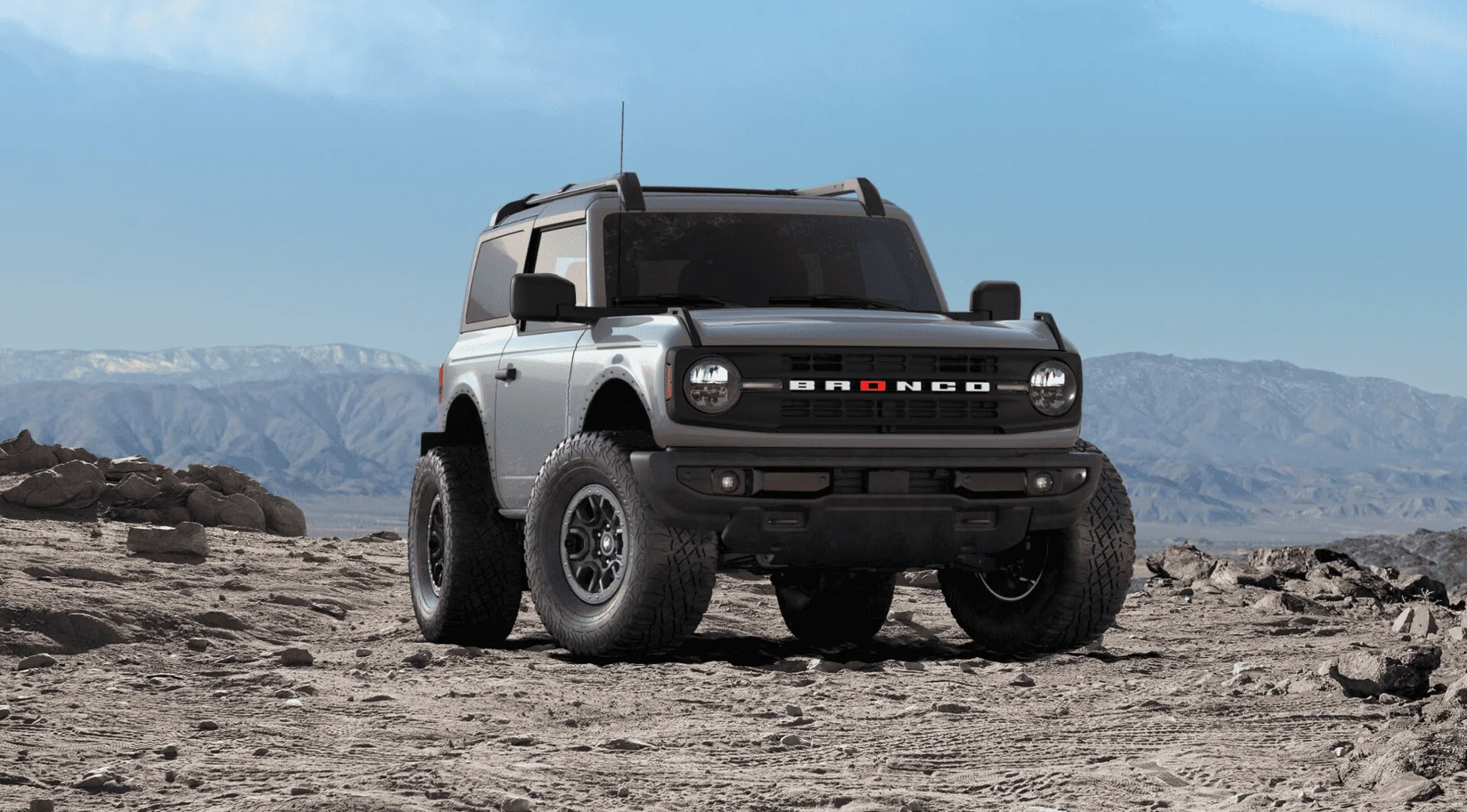 Ford Bronco Fender flares removed Sasquatch Mock Up Untitled