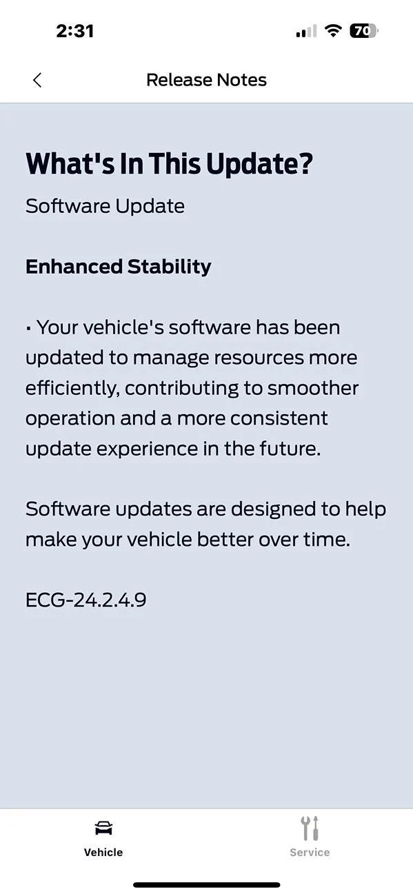 Ford Bronco New Software Update Tonight IMG_2711