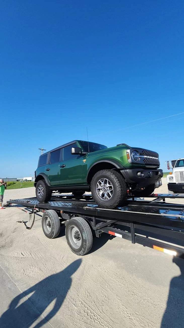 Ford Bronco What did you do TO / WITH your Bronco today? 👨🏻‍🔧🧰🚿🛠 Bronco on the shipper