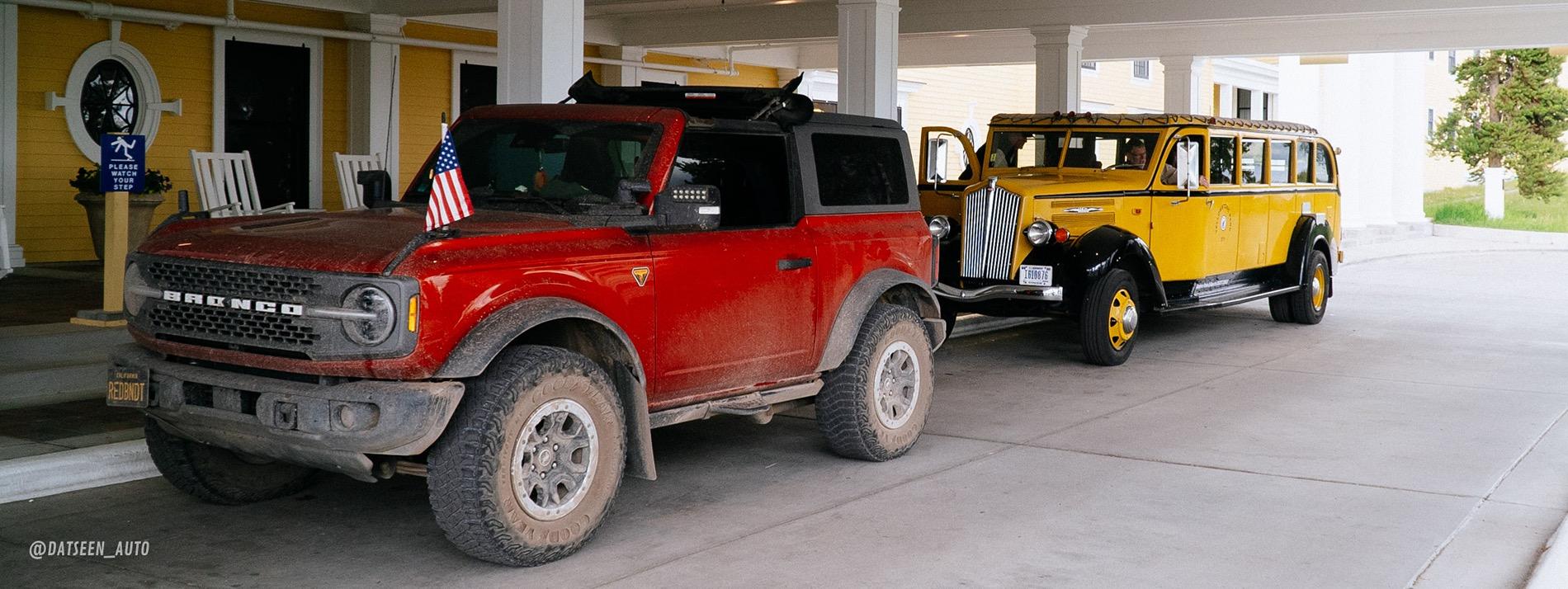 Ford Bronco Red Bandit rescues dog in Tetons and visits Yellowstone. 50k Mile Special Episode. DSC00012