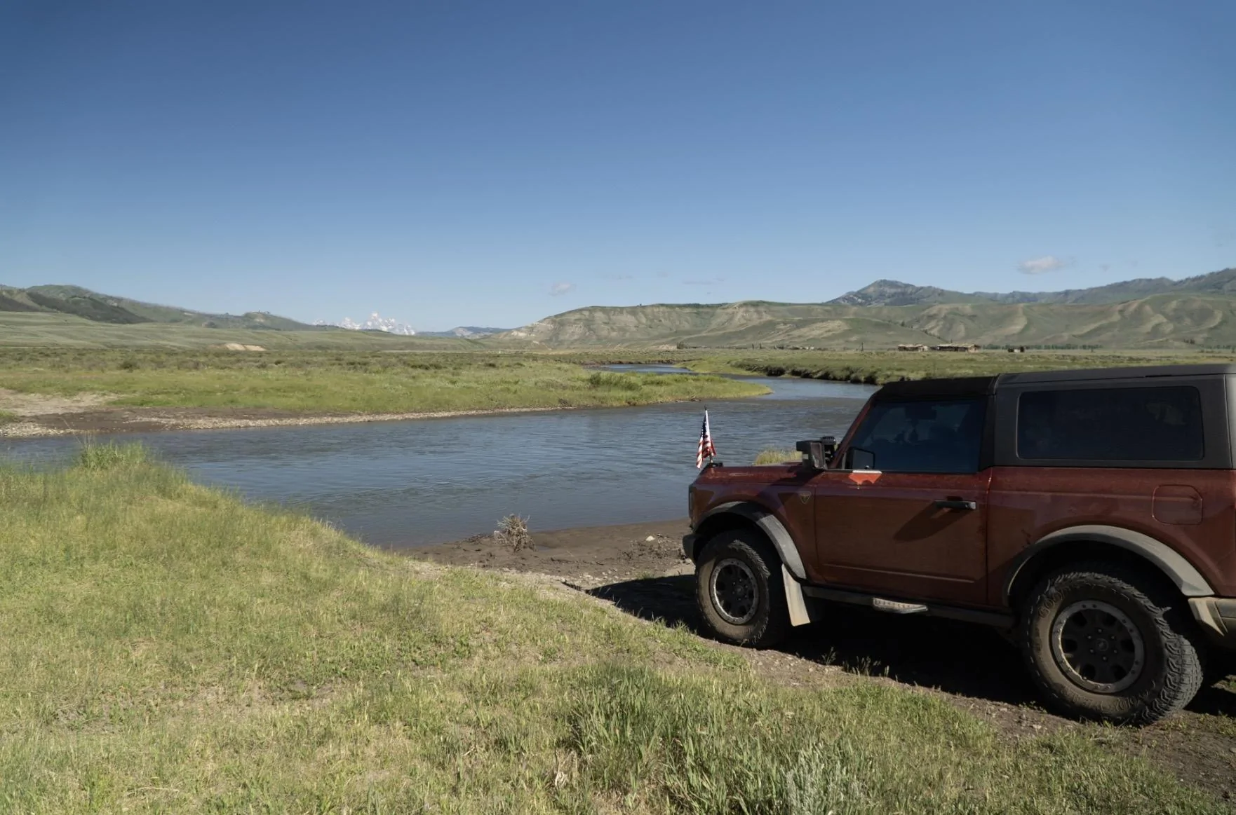Ford Bronco Red Bandit rescues dog in Tetons and visits Yellowstone. 50k Mile Special Episode. Screenshot 2024-07-06 at 9.23.29 PM