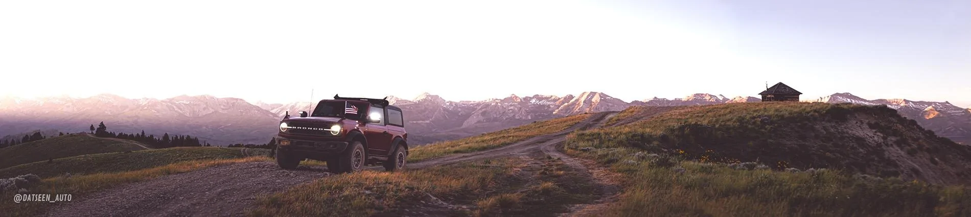 Ford Bronco Red Bandit rescues dog in Tetons and visits Yellowstone. 50k Mile Special Episode. DSC09045-Pano-2