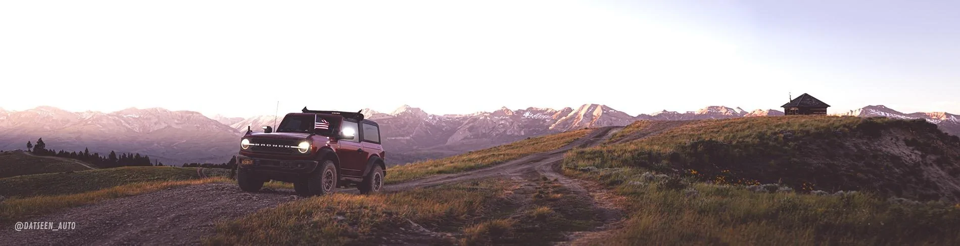 Ford Bronco Red Bandit rescues dog in Tetons and visits Yellowstone. 50k Mile Special Episode. DSC09045-Pano-3