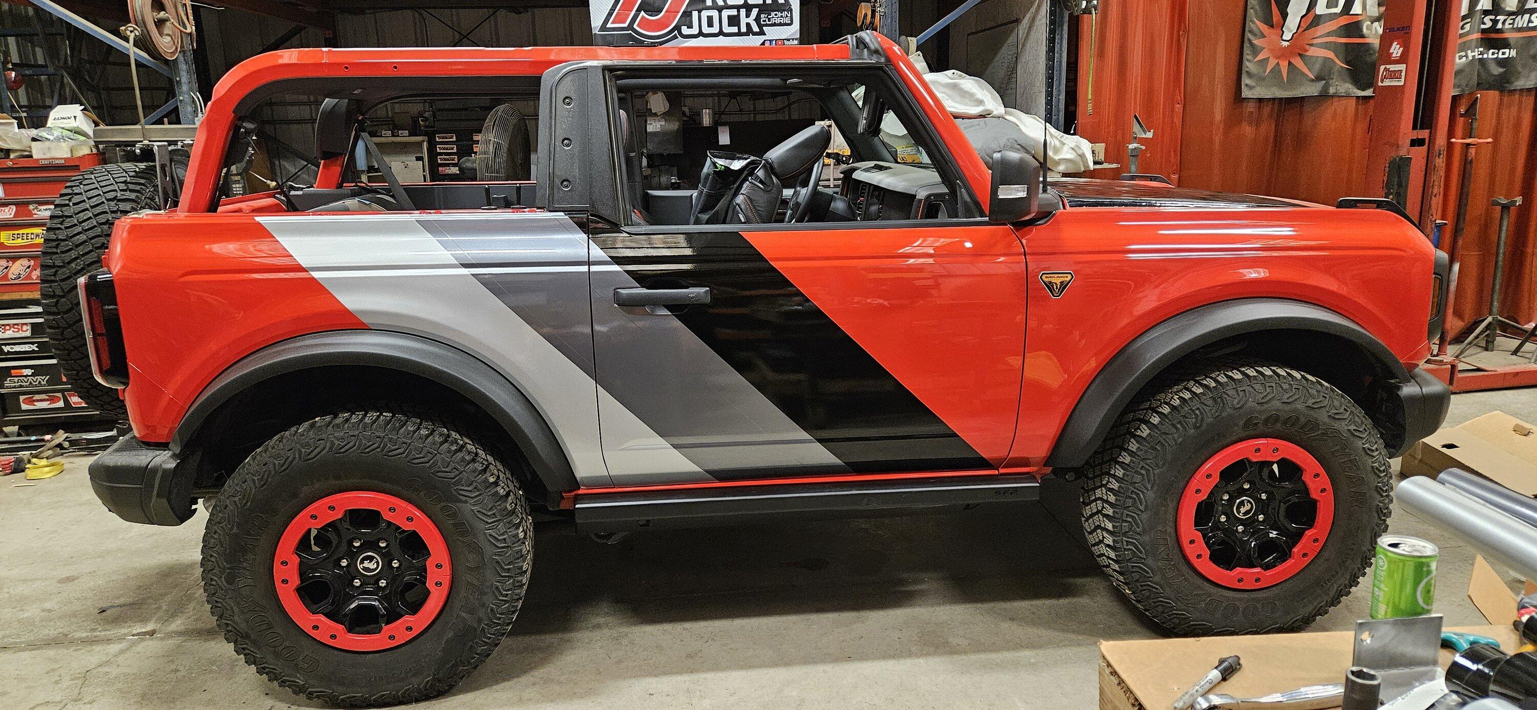 Ford Bronco Giving Mom's Badlands an upgrade 20240625_171058