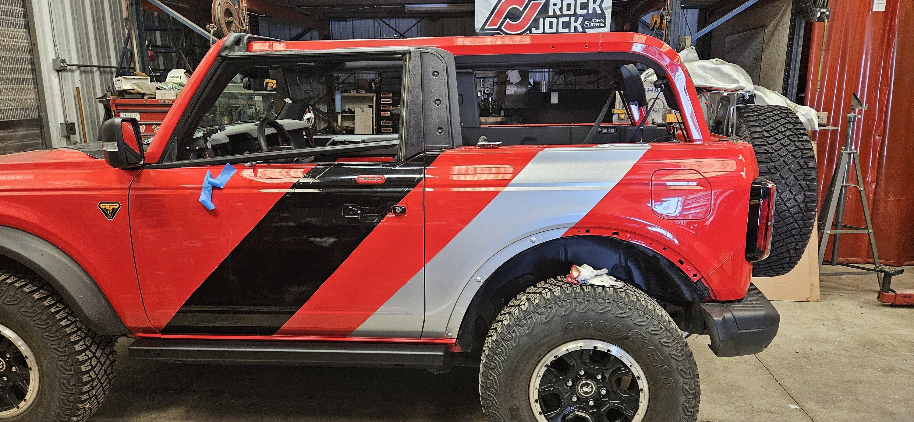 Ford Bronco Giving Mom's Badlands an upgrade 20240626_111158