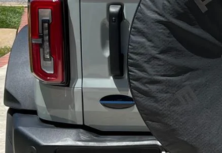Ford Bronco Black oval emblem options? DYI Ford Oval