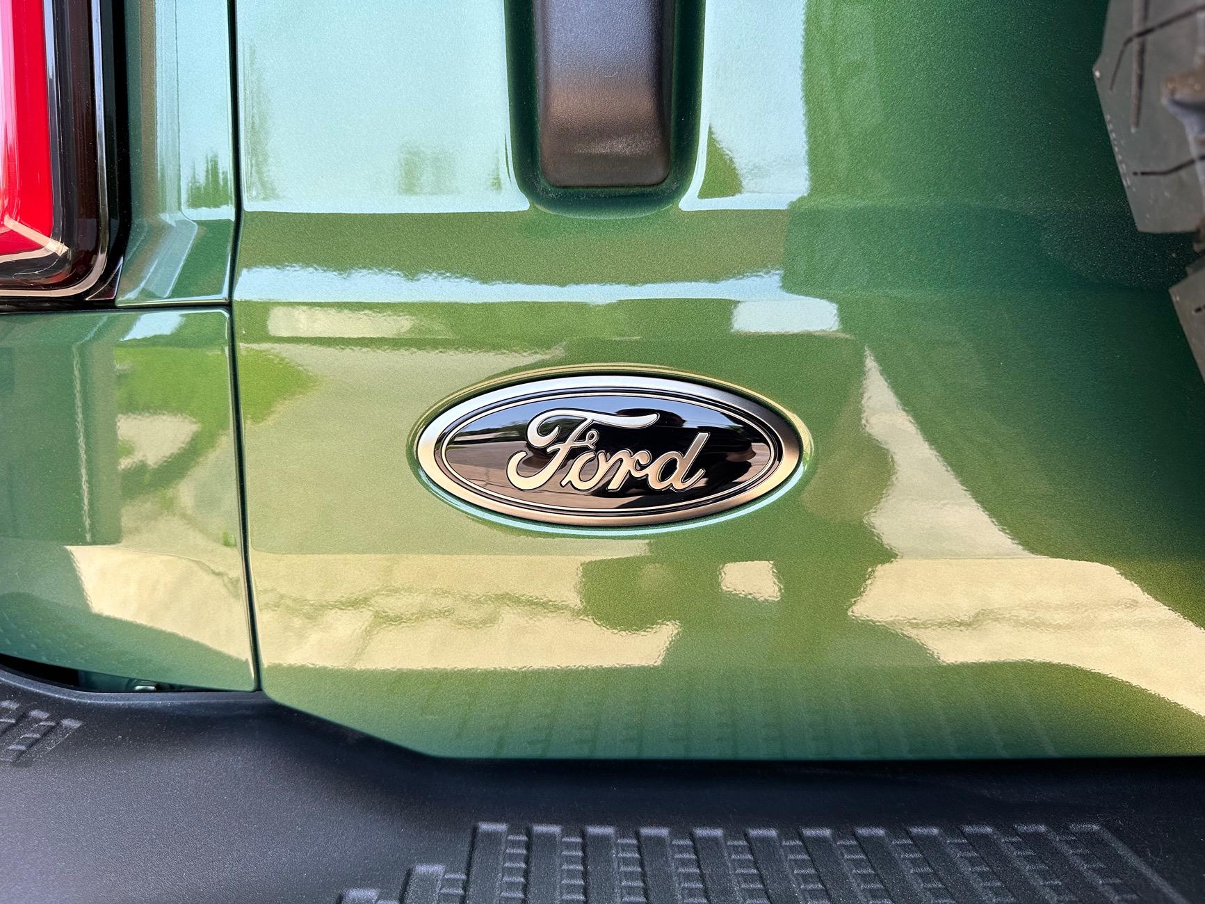 Ford Bronco Black oval emblem options? IMG_3568