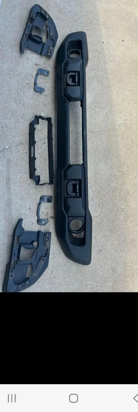 Ford Bronco Capable bumper swap question 20240709_134302