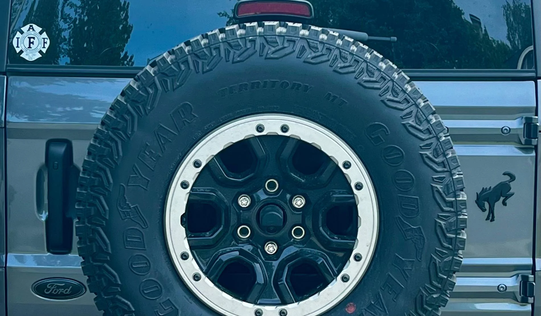 Ford Bronco Black oval emblem options? IMG_1367