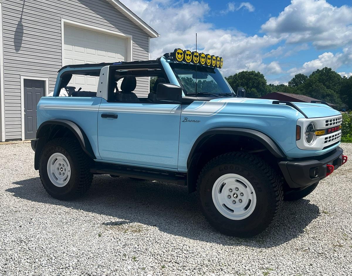 Ford Bronco 2dr Robins Egg Heritage Build IMG_5586
