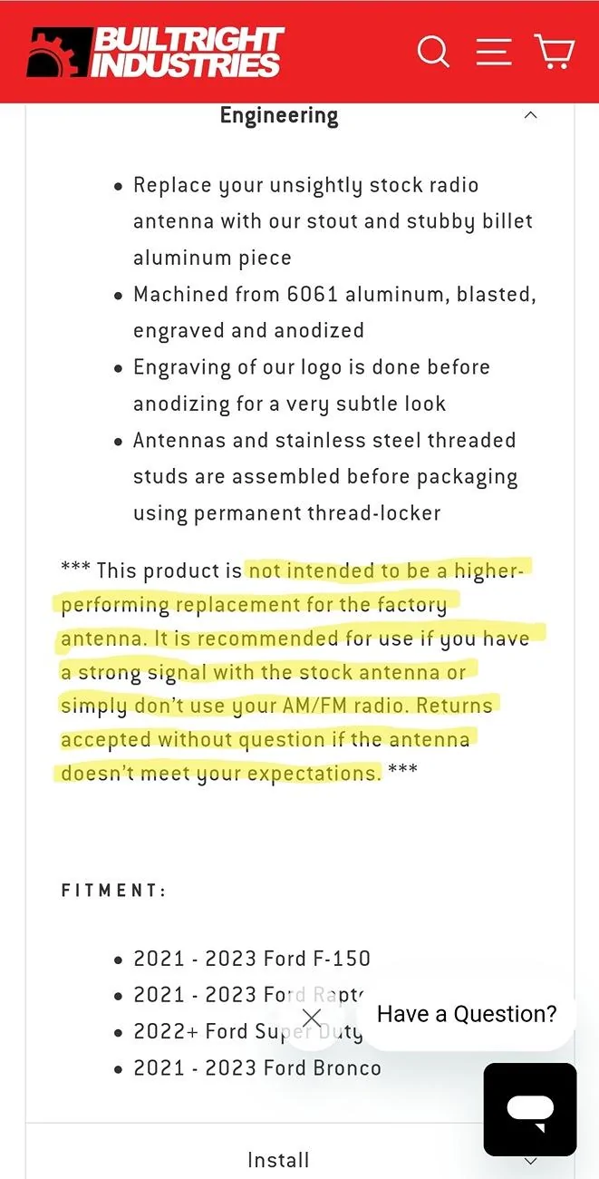 Ford Bronco Stubby/Shorter Antenna That Works? Screenshot_20240712_132559_Chrom