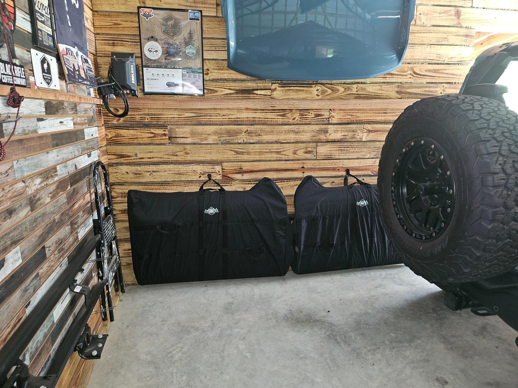 Ford Bronco Hood Wall Art garage