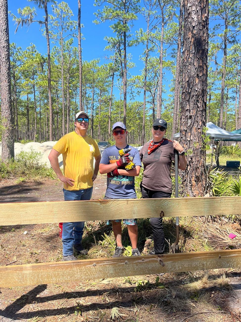 Ford Bronco Building fences: Blazing Heat and Hard Work: A Day with Tread Lightly! at Osceola National Forest IMG_7188