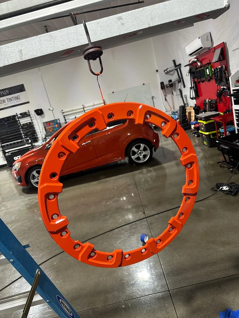 Ford Bronco Code Orange Beauty Rings IMG_3162