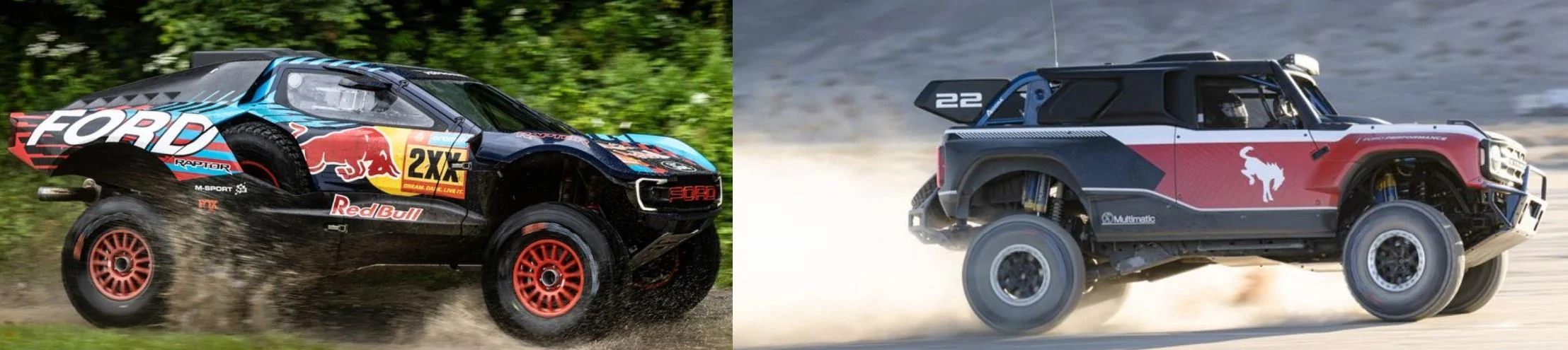 Ford Bronco Dakar Rally vs Desert Racer 3CtLpwq