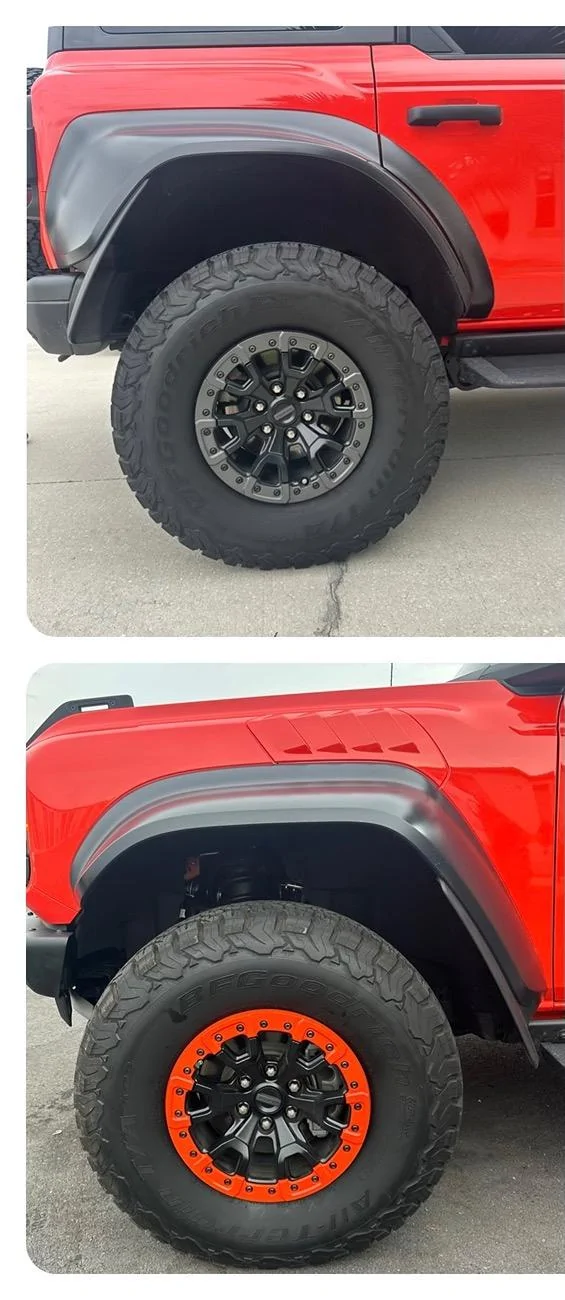 Ford Bronco Code Orange Beauty Rings IMG_3175