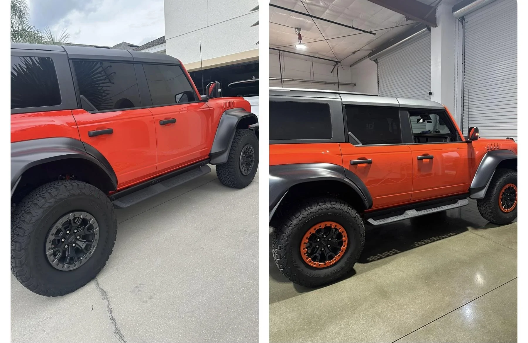 Ford Bronco Code Orange Beauty Rings IMG_3176