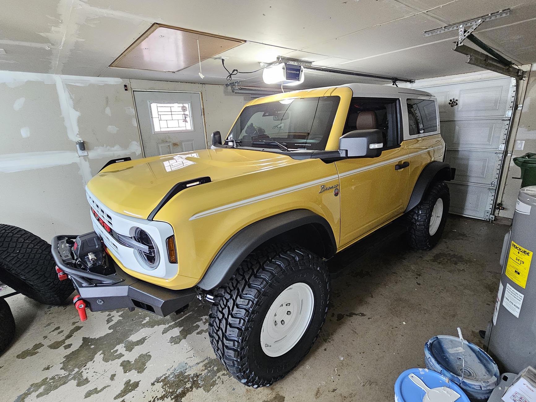 Ford Bronco Butterscotch, 2dr HEL, Wife's Build 20240713_120813