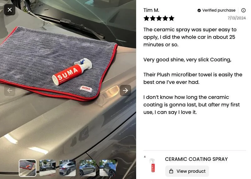 Ford Bronco SUMA Ceramic Coating Spray | Customer's Reviews Screenshot_2024-07-13_at_9.08.54_AM