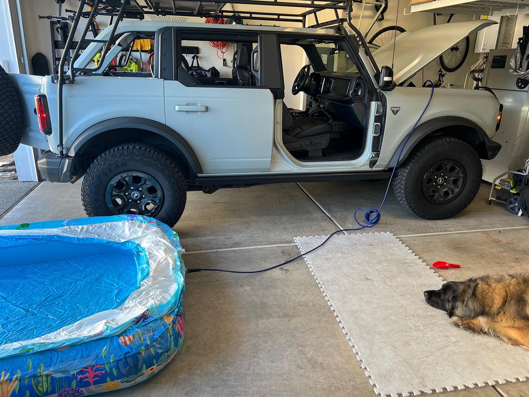 Ford Bronco What did you do TO / WITH your Bronco today? 👨🏻‍🔧🧰🚿🛠 IMG_2355