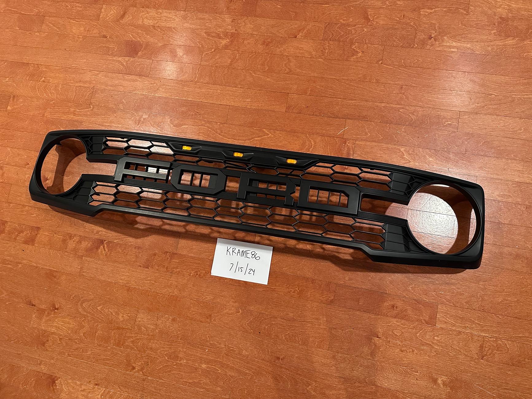 Ford Bronco Replica Bronco Raptor Grille $100 IMG_1247.JPG