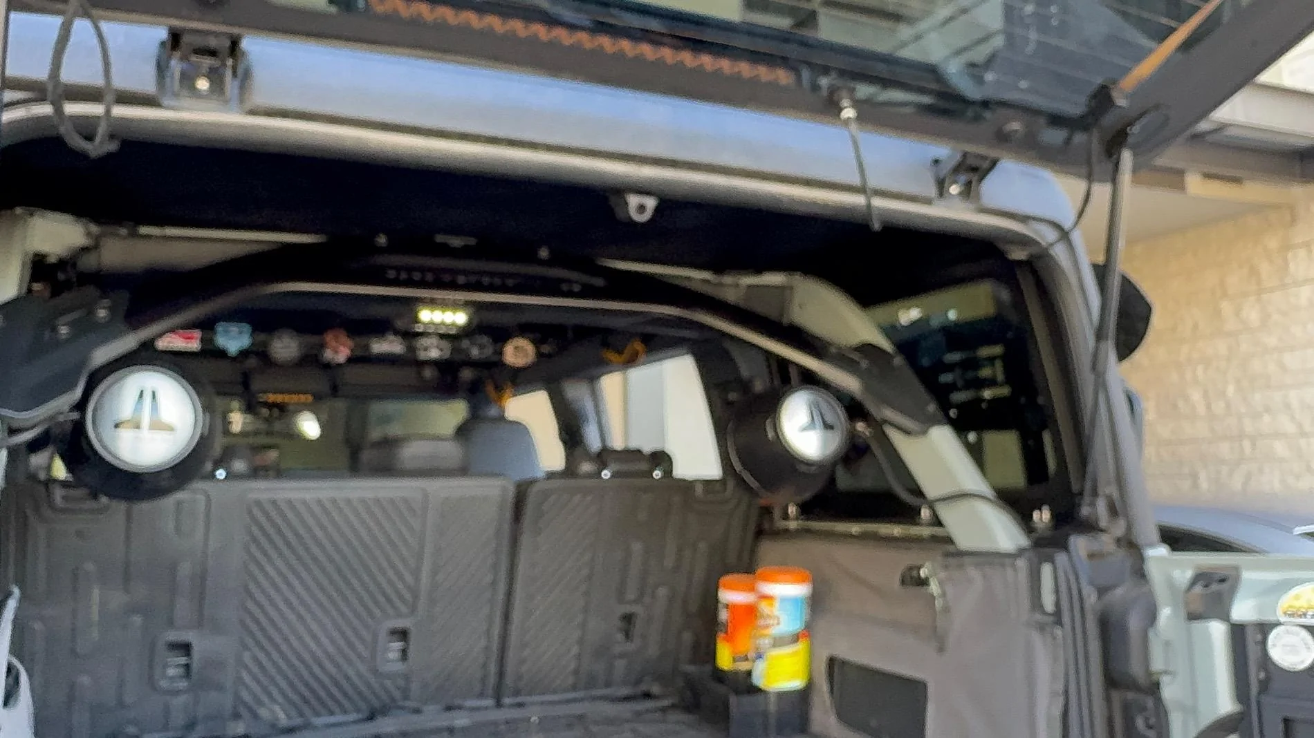 Ford Bronco Wolfbox g900 mirror dash cam with off road video - install and review IMG_1401