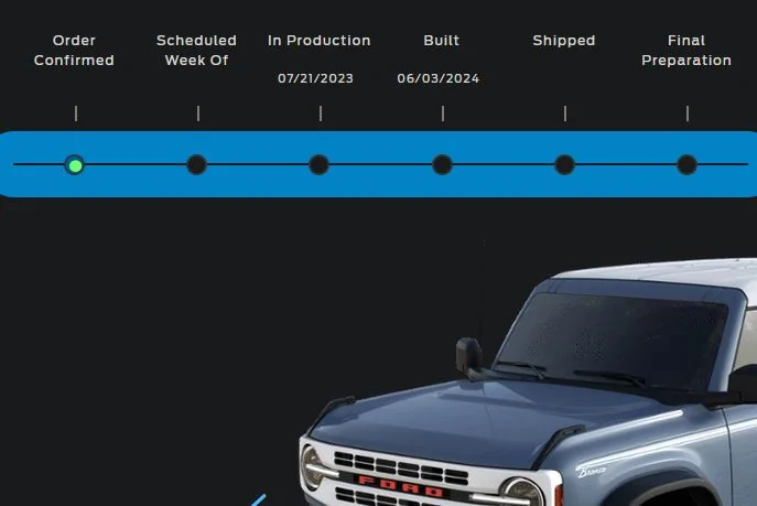 Ford Bronco HERITAGE EDITION Bronco Club bronco tracker reset
