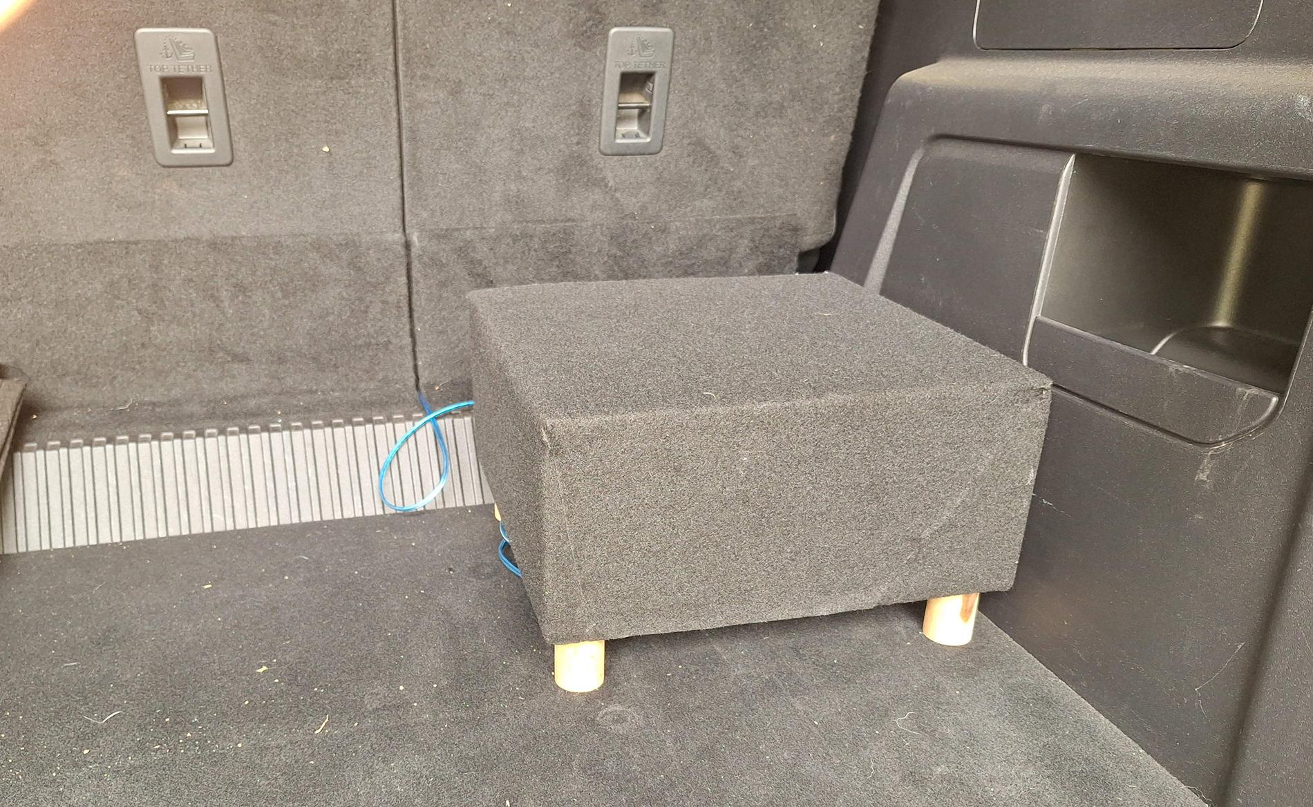 Ford Bronco Removable MTI Acoustic Downfire Subwoofer Box potd_095935