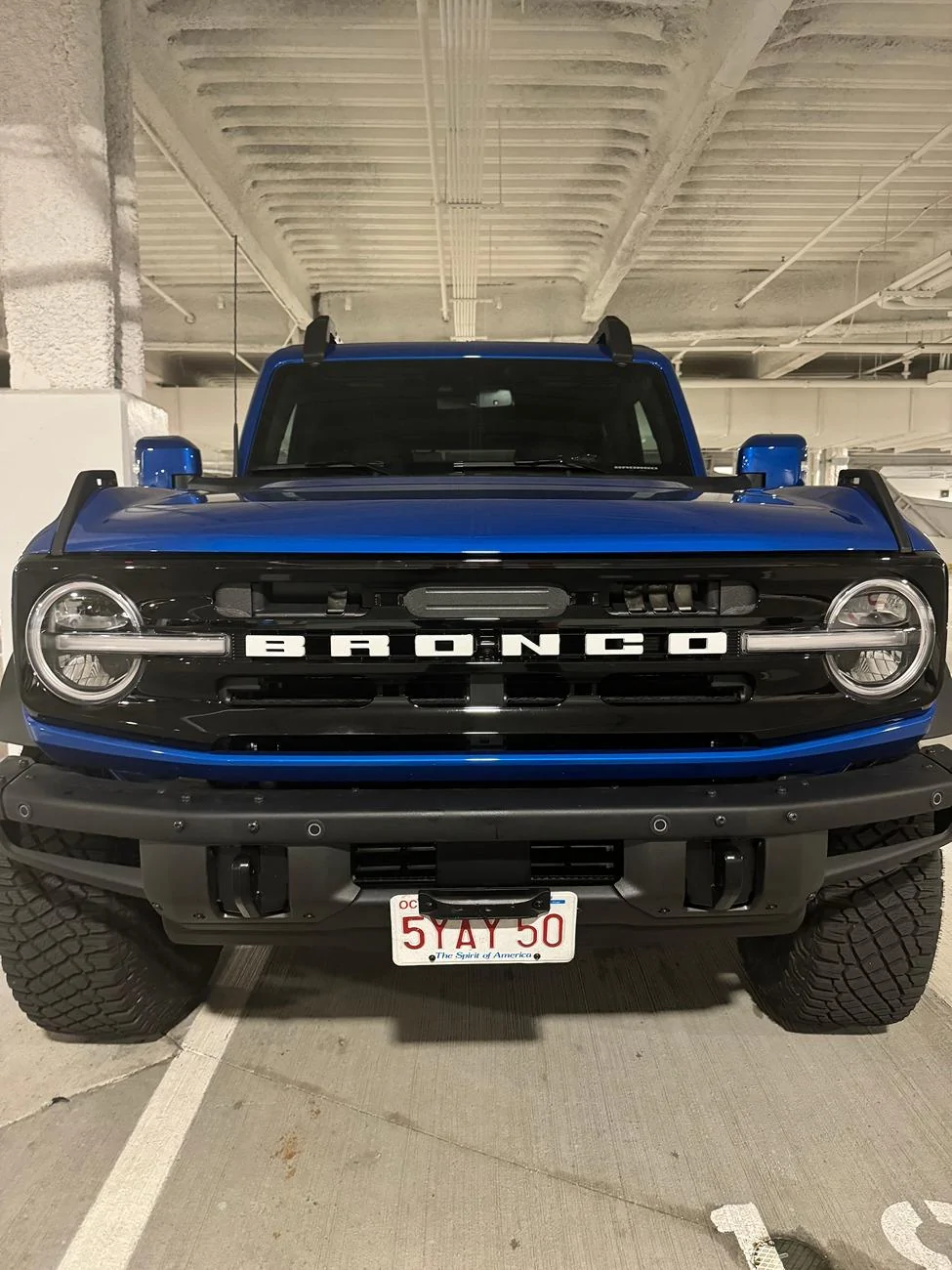 Ford Bronco Front License Plate Ideas IMG_5643